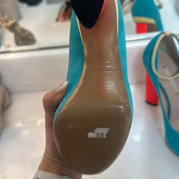 NEW Nicholas Kirkwood block heels size 36 - Picture 4 of 4